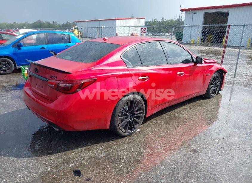 Photo 4 of 2018 Infiniti Q50 3.0T RED SPORT 400 (VIN JN1FV7AP8JM461377)