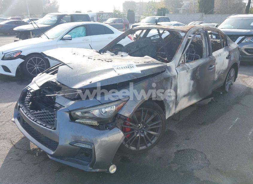 Photo 2 of 2018 Infiniti Q50 3.0T RED SPORT 400 (VIN JN1FV7AP9JM460805)