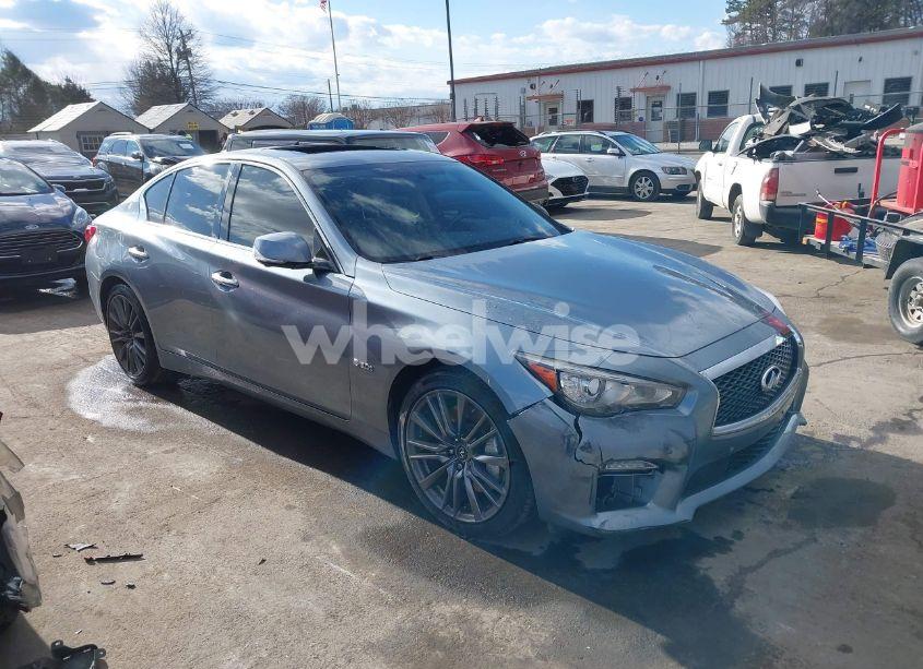 2016 Infiniti Q50 3.0T RED SPORT 400 (VIN JN1FV7AR1GM450604) main photo