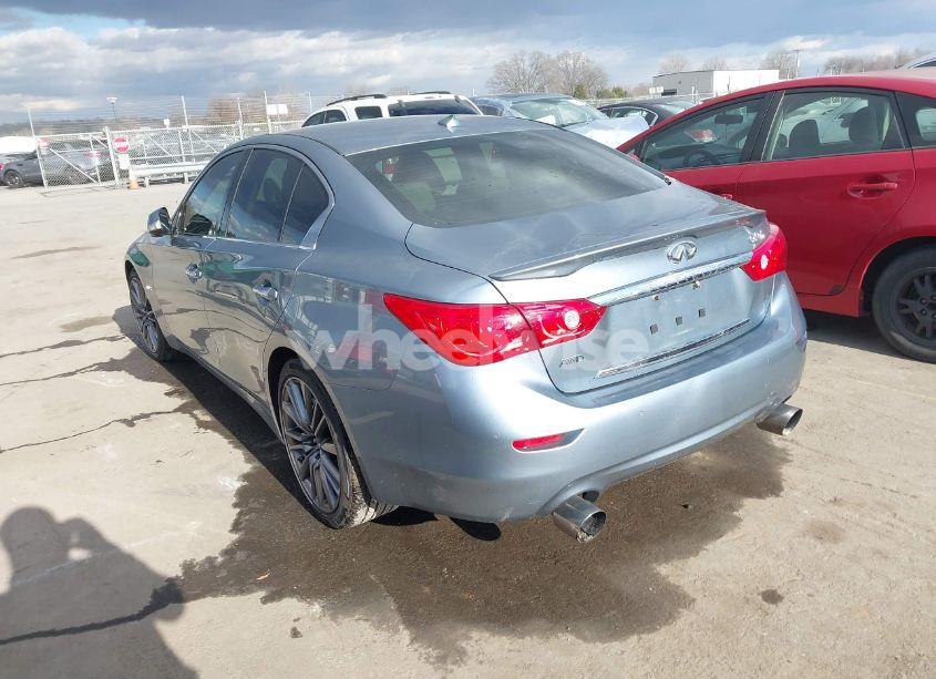 Photo 3 of 2016 Infiniti Q50 3.0T RED SPORT 400 (VIN JN1FV7AR1GM450604)