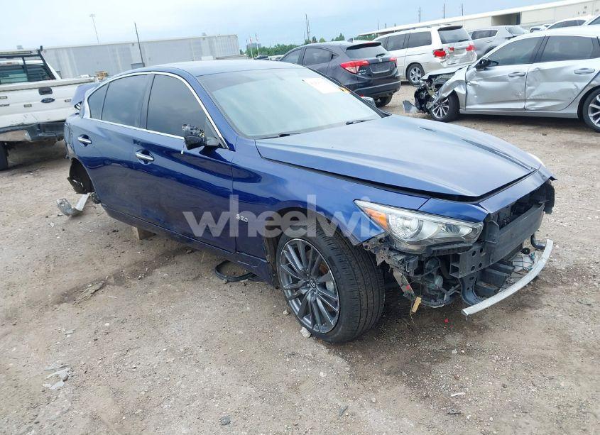 2016 Infiniti Q50 3.0T RED SPORT 400 (VIN JN1FV7AR1GM451574) main photo