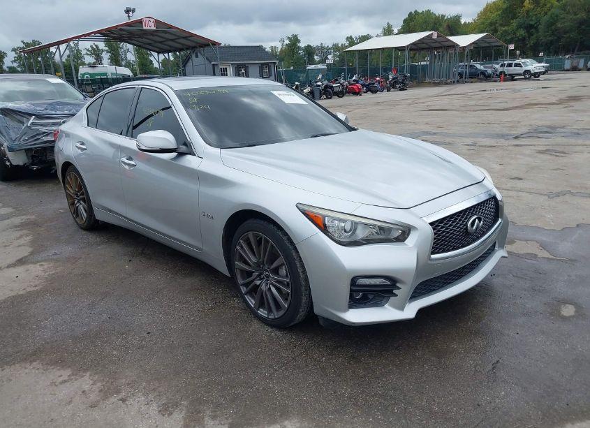 2016 Infiniti Q50 3.0T RED SPORT 400 (VIN JN1FV7AR1GM452062) main photo