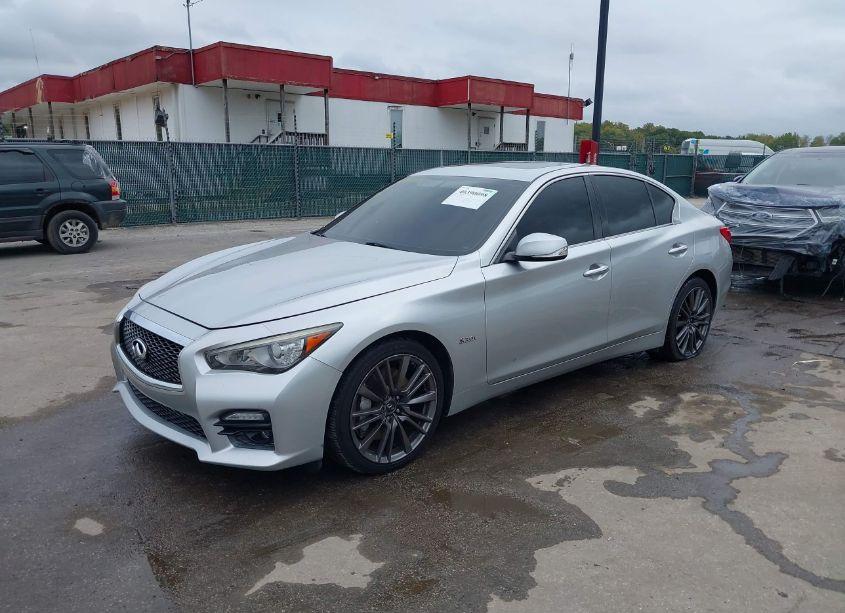 Photo 2 of 2016 Infiniti Q50 3.0T RED SPORT 400 (VIN JN1FV7AR1GM452062)