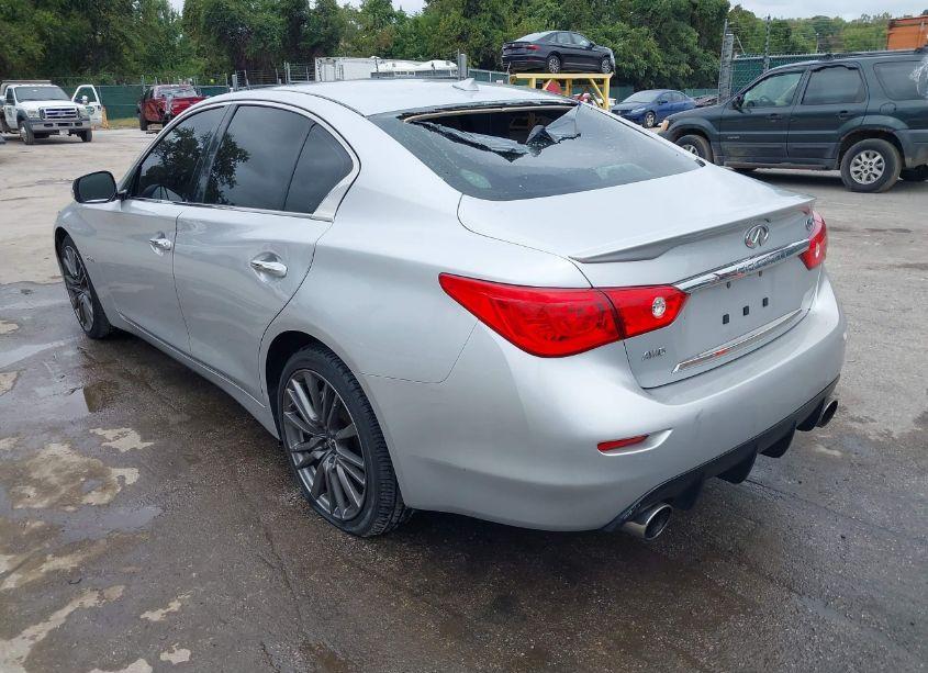 Photo 3 of 2016 Infiniti Q50 3.0T RED SPORT 400 (VIN JN1FV7AR1GM452062)