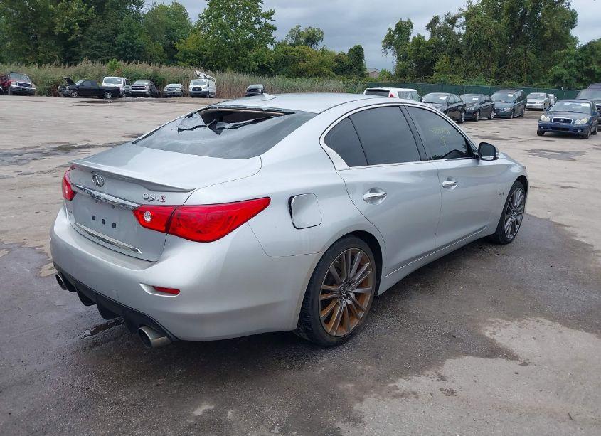 Photo 4 of 2016 Infiniti Q50 3.0T RED SPORT 400 (VIN JN1FV7AR1GM452062)