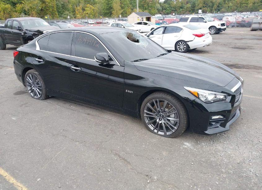 2016 Infiniti Q50 3.0T RED SPORT 400 (VIN JN1FV7AR2GM452037) main photo