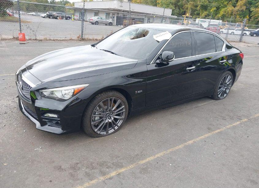 Photo 2 of 2016 Infiniti Q50 3.0T RED SPORT 400 (VIN JN1FV7AR2GM452037)