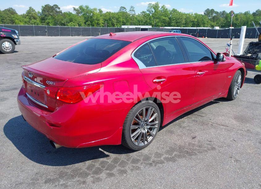 Photo 4 of 2017 Infiniti Q50 3.0T RED SPORT 400 (VIN JN1FV7AR3HM870642)