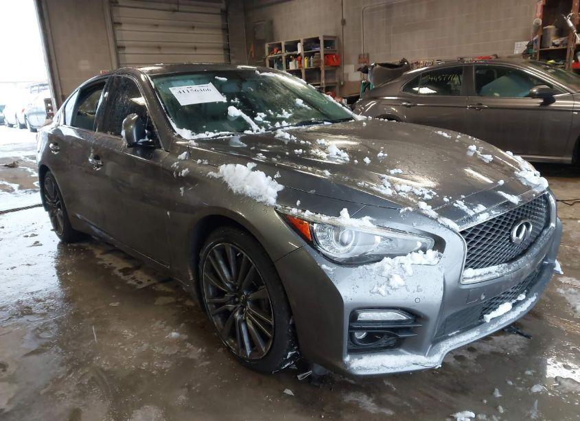 2016 Infiniti Q50 3.0T RED SPORT 400 (VIN JN1FV7AR4GM451472) main photo