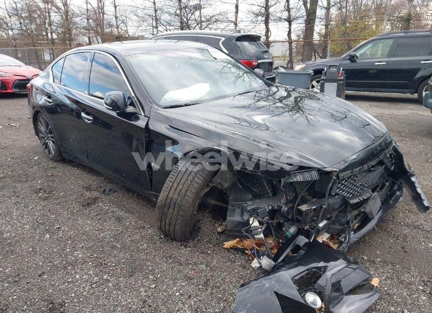 2018 Infiniti Q50 3.0T RED SPORT 400 (VIN JN1FV7AR4JM481806) main photo