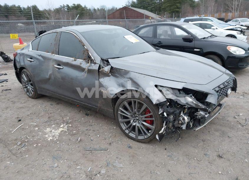 2018 Infiniti Q50 3.0T RED SPORT 400 (VIN JN1FV7AR7JM481685) main photo