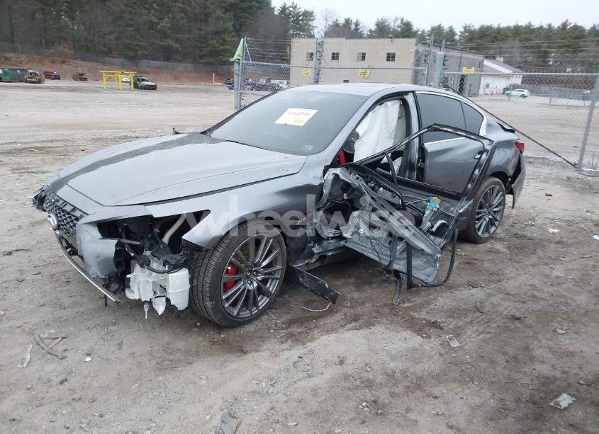 Photo 2 of 2018 Infiniti Q50 3.0T RED SPORT 400 (VIN JN1FV7AR7JM481685)