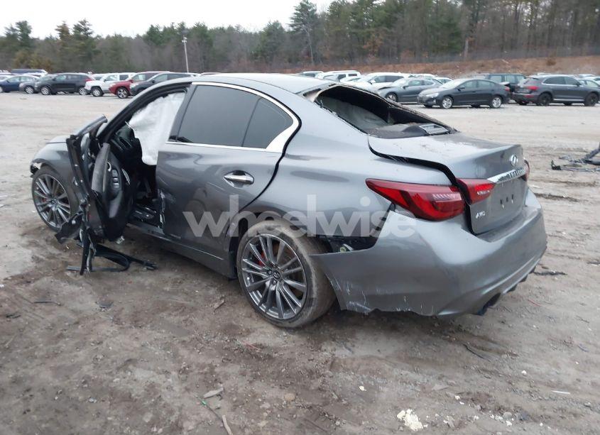 Photo 3 of 2018 Infiniti Q50 3.0T RED SPORT 400 (VIN JN1FV7AR7JM481685)