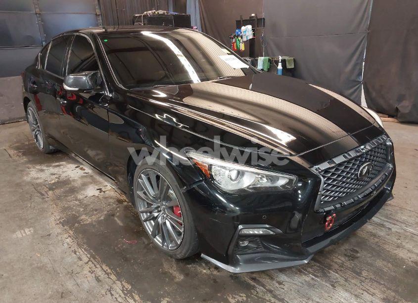 2018 Infiniti Q50 3.0T RED SPORT 400 (VIN JN1FV7AR8JM481761) main photo