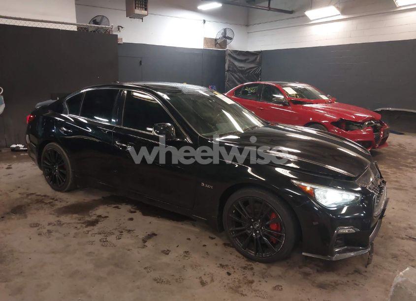 2018 Infiniti Q50 3.0T RED SPORT 400 (VIN JN1FV7AR9JM480599) main photo
