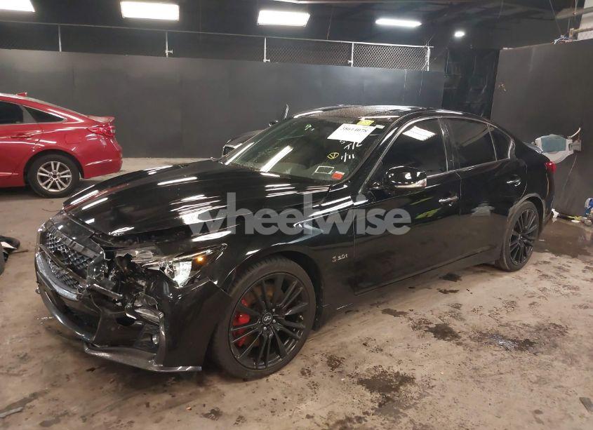 Photo 2 of 2018 Infiniti Q50 3.0T RED SPORT 400 (VIN JN1FV7AR9JM480599)