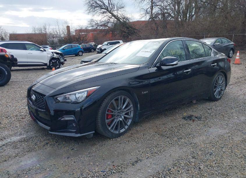 Photo 2 of 2018 Infiniti Q50 3.0T RED SPORT 400 (VIN JN1FV7AR9JM481106)