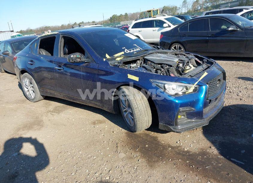2018 Infiniti Q50 3.0T RED SPORT 400 (VIN JN1FV7AR9JM481641) main photo