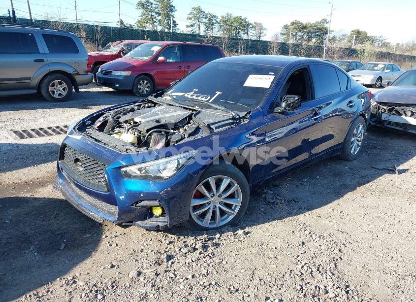 Photo 2 of 2018 Infiniti Q50 3.0T RED SPORT 400 (VIN JN1FV7AR9JM481641)