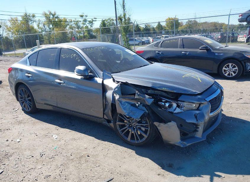 2016 Infiniti Q50 3.0T RED SPORT 400 (VIN JN1FV7ARXGM450746) main photo