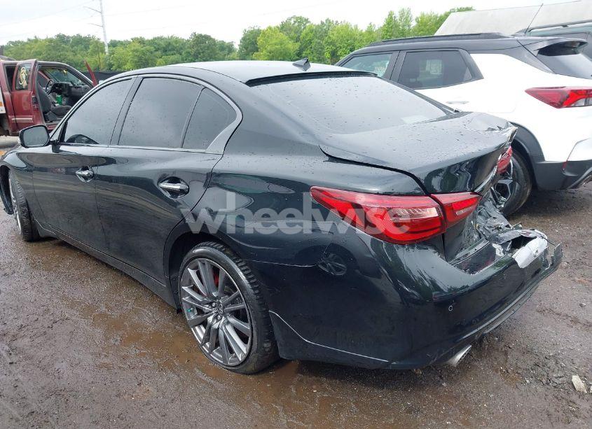 Photo 3 of 2021 Infiniti Q50 RED SPORT 400 (VIN JN1FV7DP8MM850293)