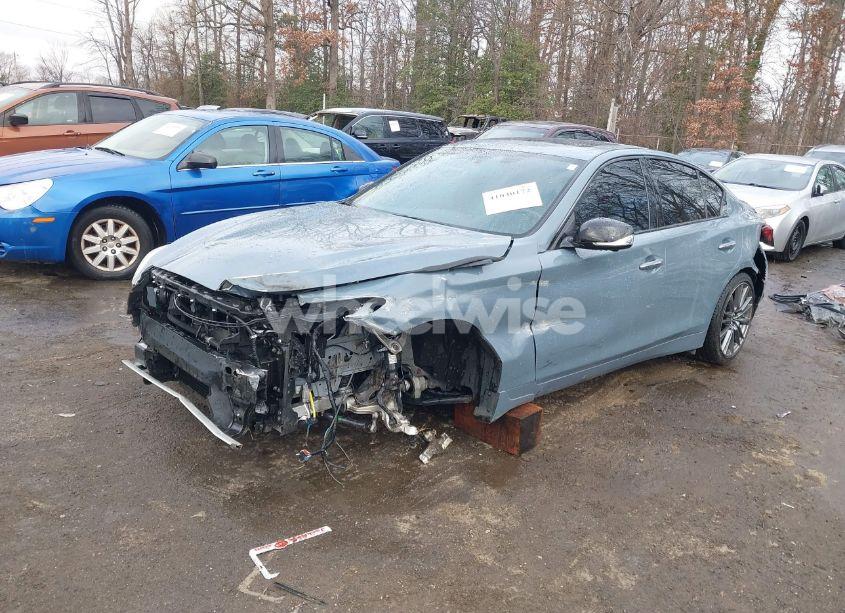 Photo 2 of 2021 Infiniti Q50 RED SPORT 400 AWD (VIN JN1FV7DR0MM880468)