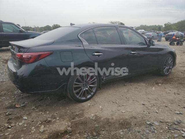 Photo 3 of 2023 INFINITI Q50 RED SPORT 400 (VIN JN1FV7DR2PM590298)