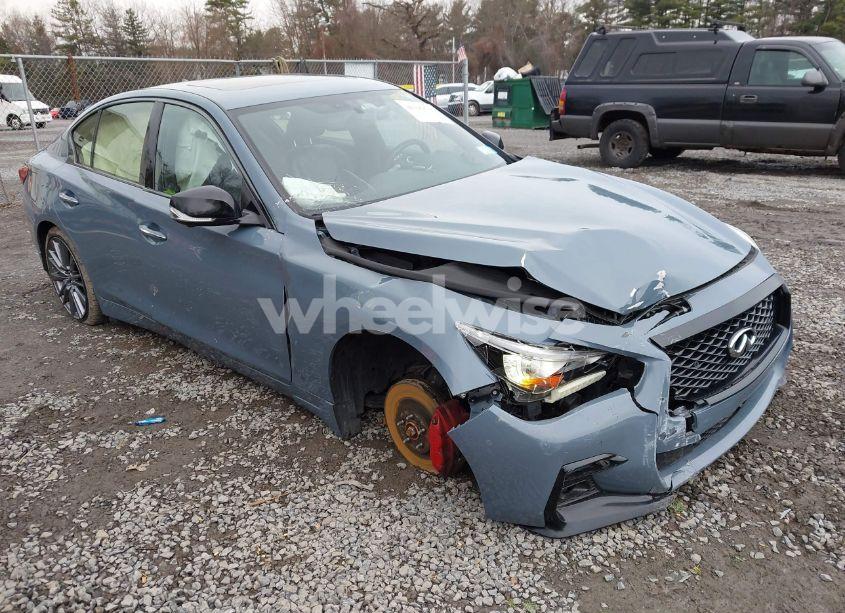 2021 Infiniti Q50 RED SPORT 400 AWD (VIN JN1FV7DR3MM880626) main photo