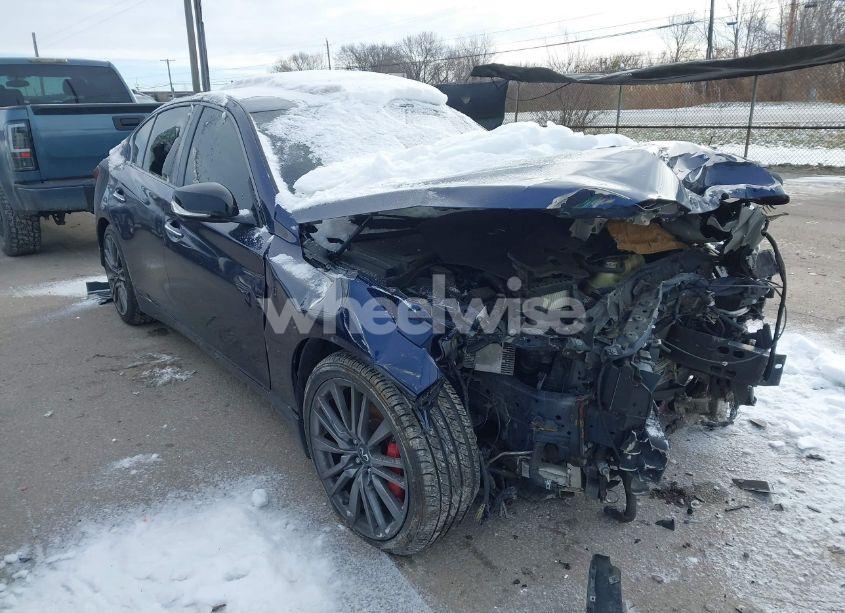 2021 Infiniti Q50 RED SPORT 400 AWD (VIN JN1FV7DR4MM880313) main photo