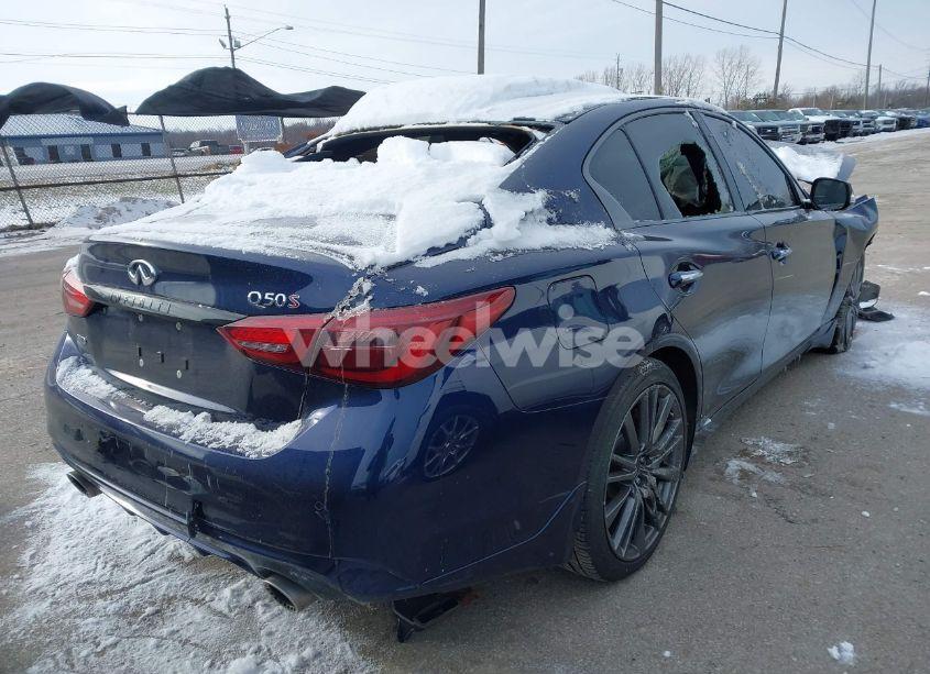 Photo 4 of 2021 Infiniti Q50 RED SPORT 400 AWD (VIN JN1FV7DR4MM880313)