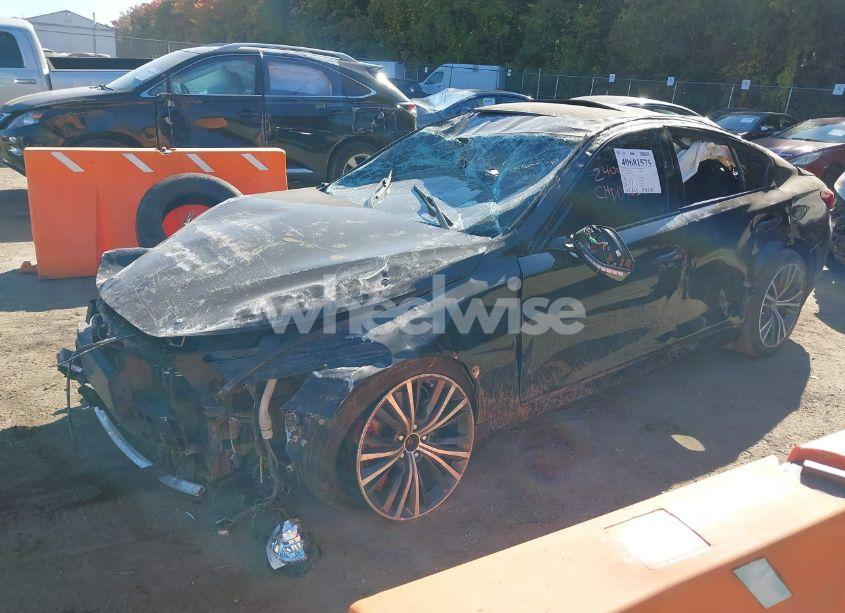 Photo 2 of 2021 Infiniti Q50 RED SPORT 400 AWD (VIN JN1FV7DR5MM880336)