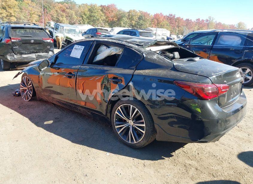 Photo 3 of 2021 Infiniti Q50 RED SPORT 400 AWD (VIN JN1FV7DR5MM880336)
