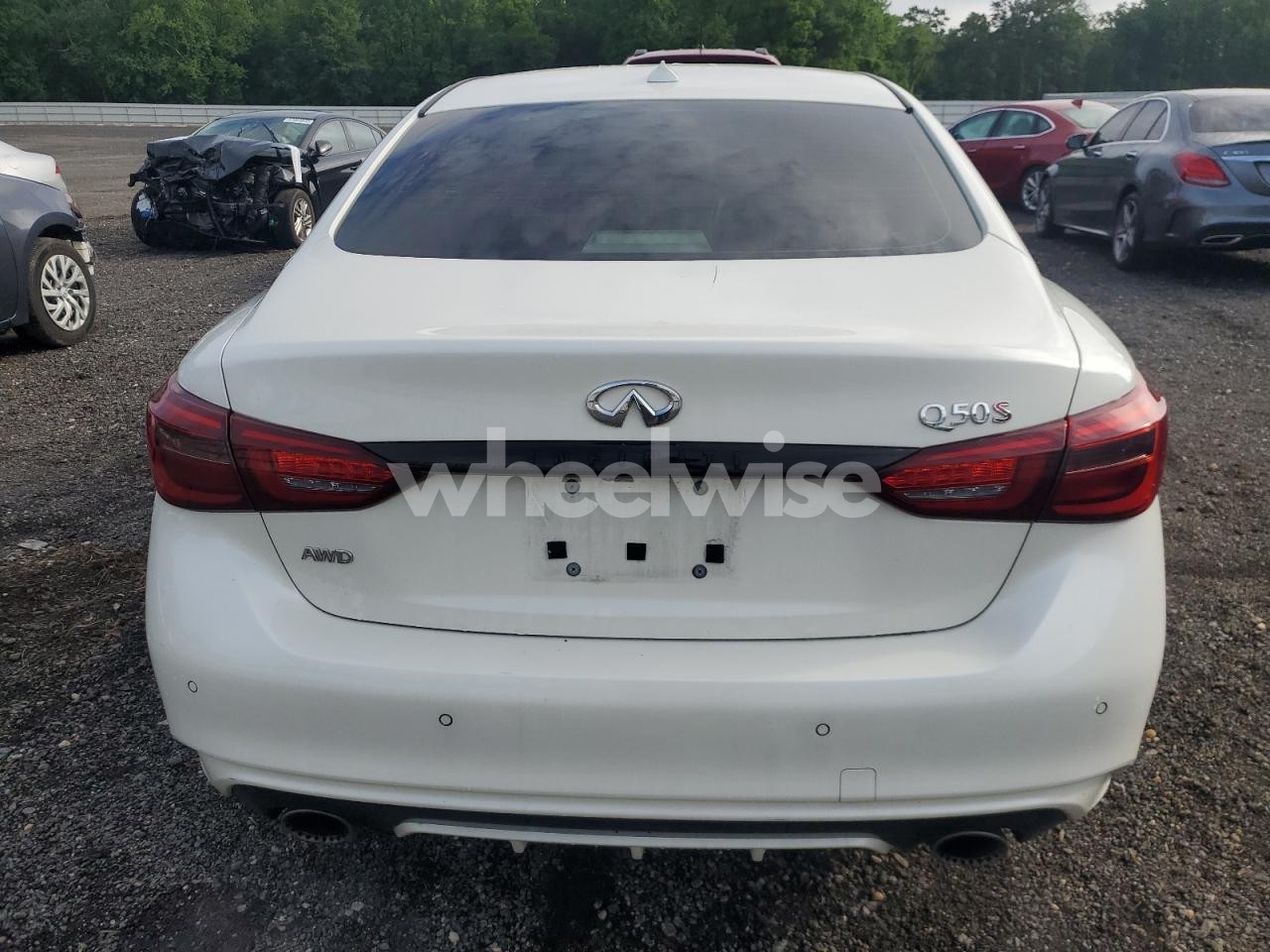 Photo 6 of 2021 INFINITI Q50 RED SPORT 400 (VIN JN1FV7DR6MM880622)