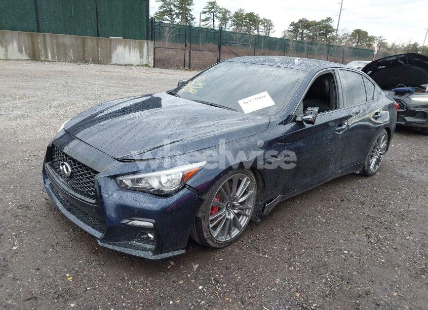 Photo 2 of 2021 Infiniti Q50 RED SPORT 400 AWD (VIN JN1FV7DR7MM880161)