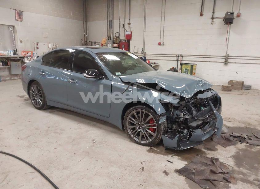 2021 Infiniti Q50 RED SPORT 400 AWD (VIN JN1FV7DR8MM880489) main photo