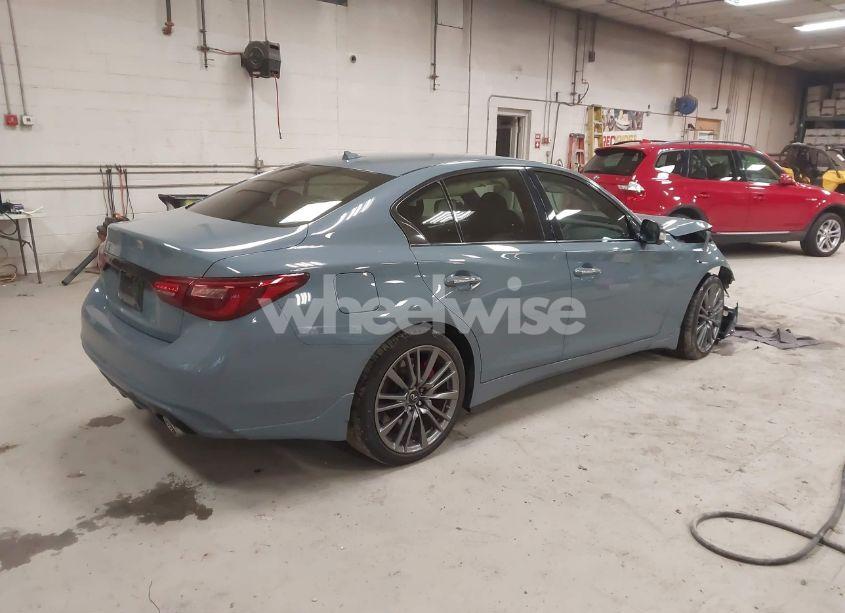 Photo 4 of 2021 Infiniti Q50 RED SPORT 400 AWD (VIN JN1FV7DR8MM880489)