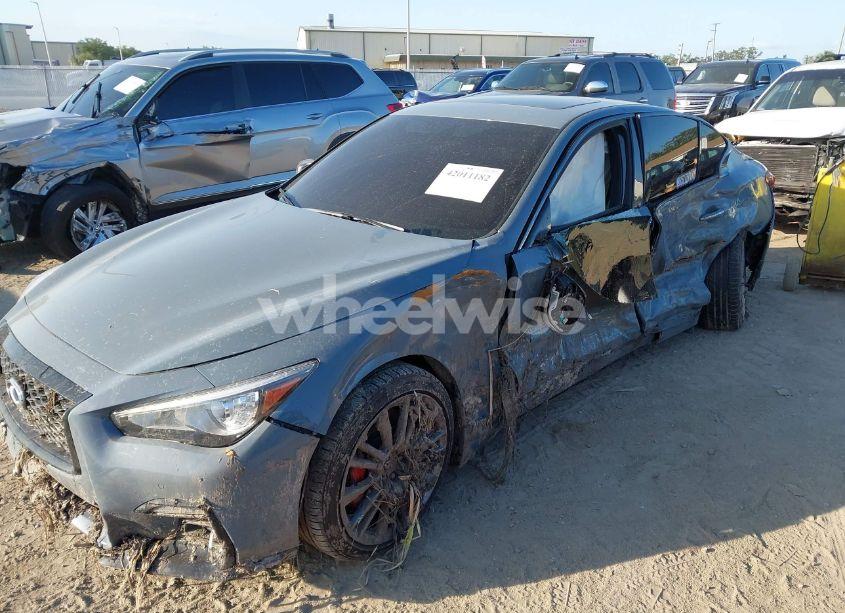Photo 2 of 2022 Infiniti Q50 RED SPORT 400 AWD (VIN JN1FV7DR9NM390225)