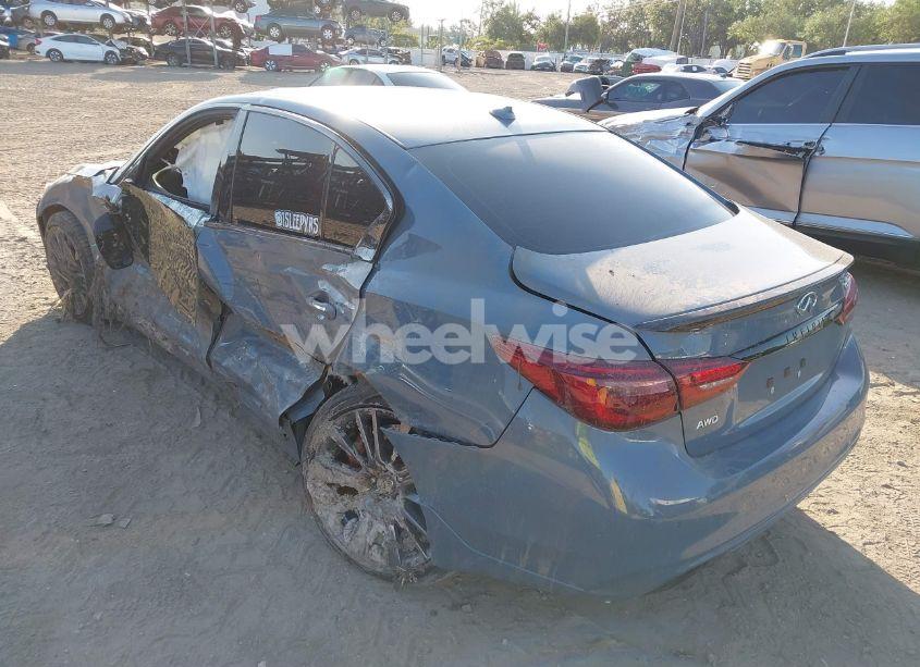Photo 3 of 2022 Infiniti Q50 RED SPORT 400 AWD (VIN JN1FV7DR9NM390225)