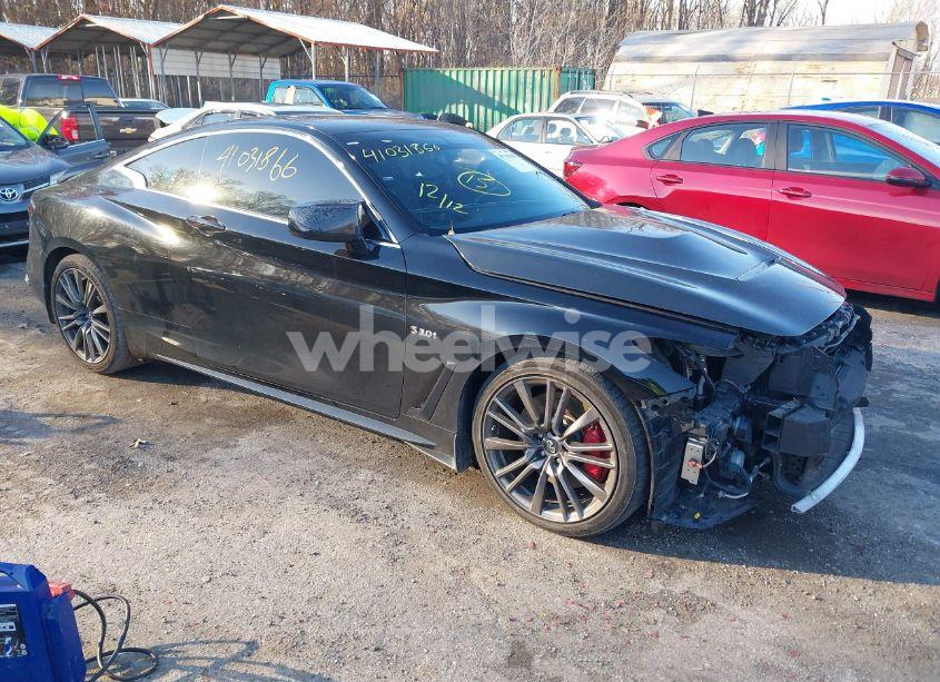 2017 Infiniti Q60 3.0T RED SPORT 400 (VIN JN1FV7EK1HM611239) main photo