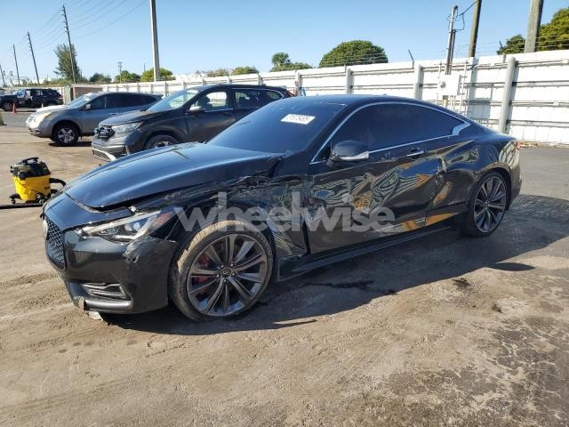Photo 2 of 2021 INFINITI Q60 RED SPORT 400 (VIN JN1FV7LK4MM530247)