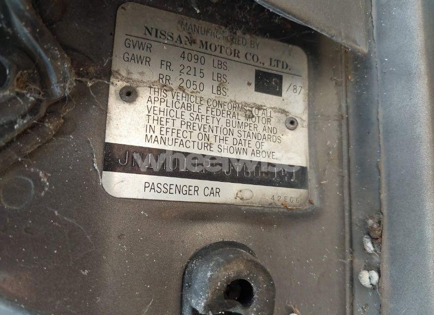 Photo 9 of 1988 Nissan Maxima (VIN JN1HU11P5JT608141)