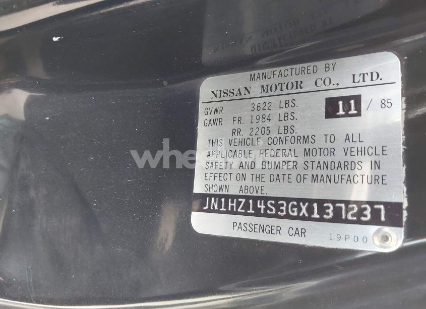 Photo 9 of 1986 Nissan 300zx N/A (VIN JN1HZ14S3GX137237)