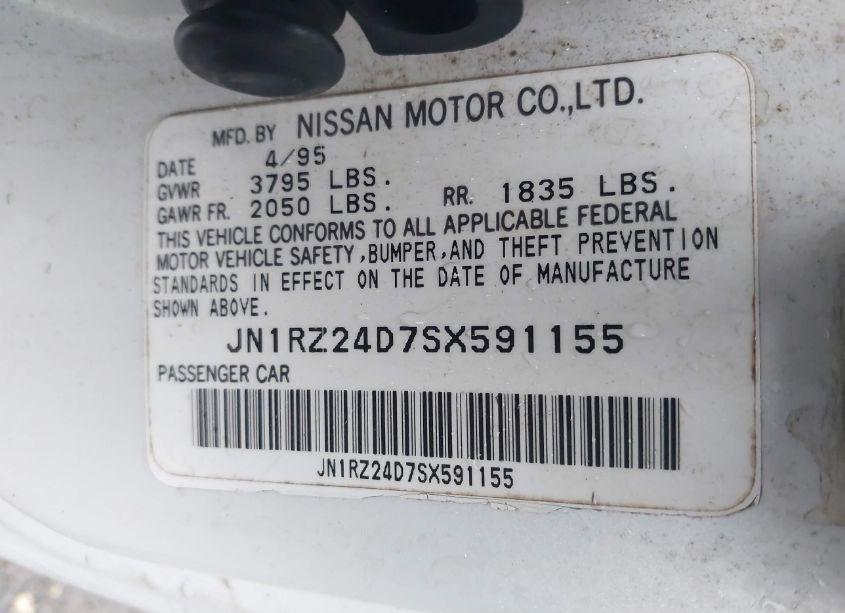 Photo 9 of 1995 Nissan 300zx (VIN JN1RZ24D7SX591155)