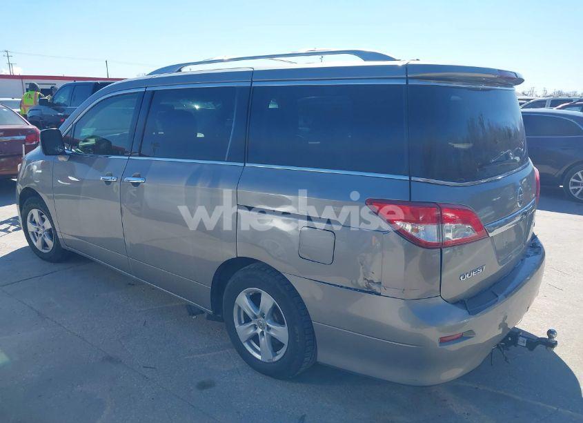 Photo 3 of 2012 Nissan Quest SV (VIN JN8AE2KP0C9039719)