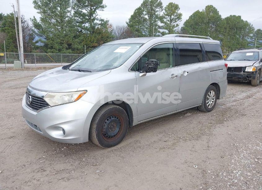 Photo 2 of 2012 Nissan Quest S (VIN JN8AE2KP0C9040420)