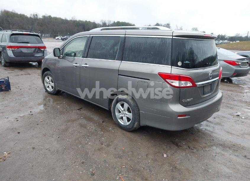 Photo 3 of 2014 Nissan Quest SV (VIN JN8AE2KP0E9107133)