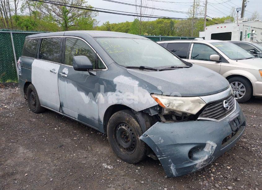 2012 Nissan Quest S (VIN JN8AE2KP1C9030222) main photo