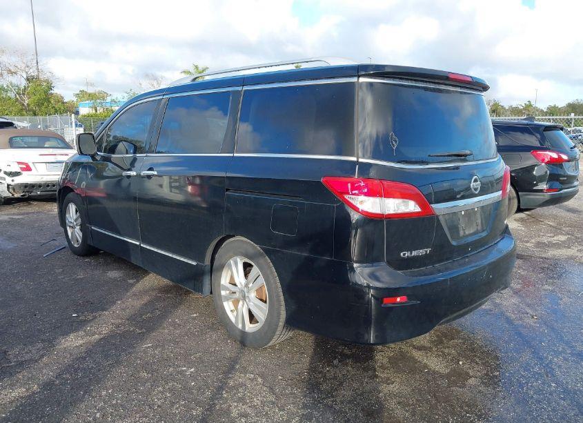 Photo 3 of 2012 Nissan Quest LE (VIN JN8AE2KP1C9034691)
