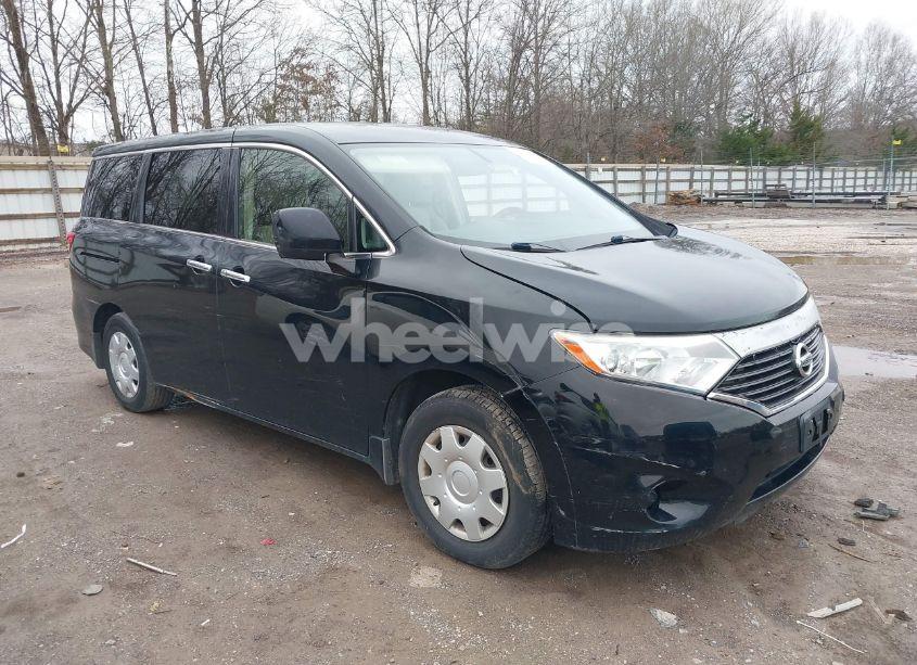 2012 Nissan Quest S (VIN JN8AE2KP1C9049899) main photo