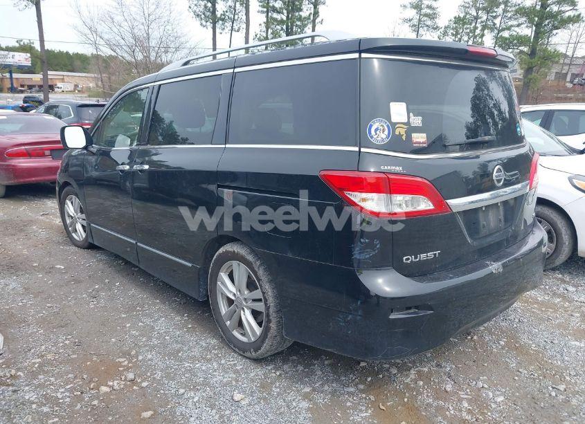 Photo 3 of 2013 Nissan Quest SL (VIN JN8AE2KP1D9064517)